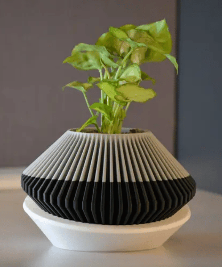 Maceta de diseño en 3D Modelo Jetson