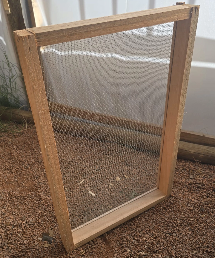 Zaranda o Tamiz rectangular en madera 40x60cm - Imagen 3