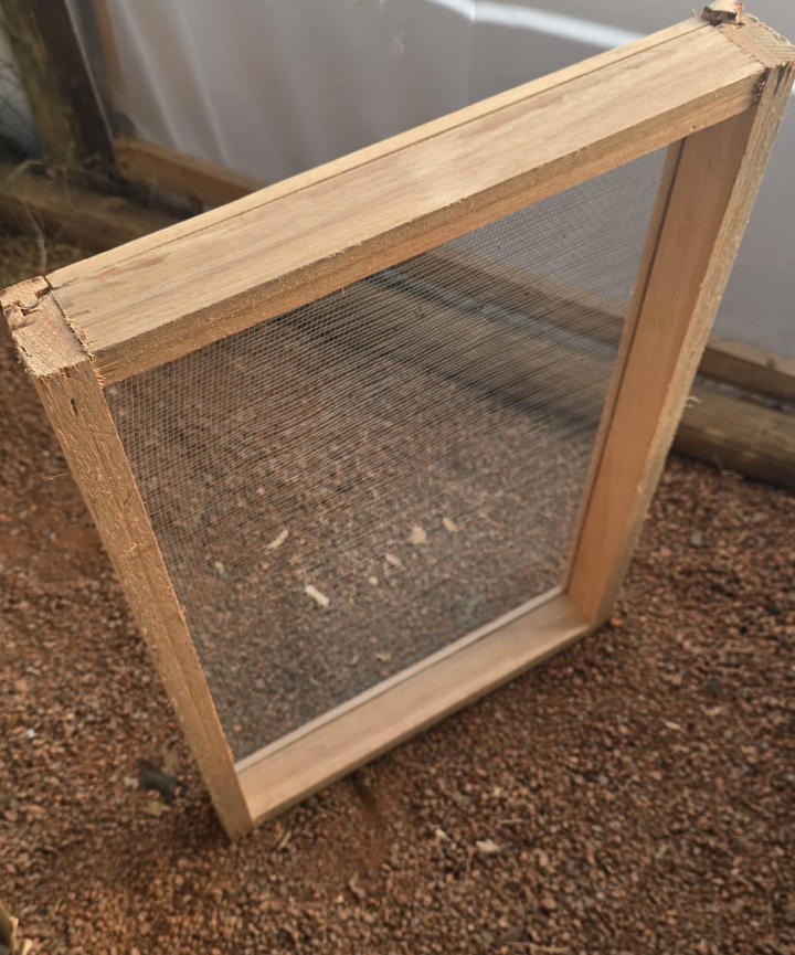 Zaranda o Tamiz rectangular en madera 40x60cm - Imagen 2