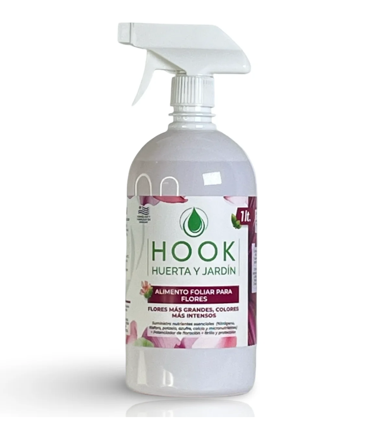 Alimento Foliar para flores Hook