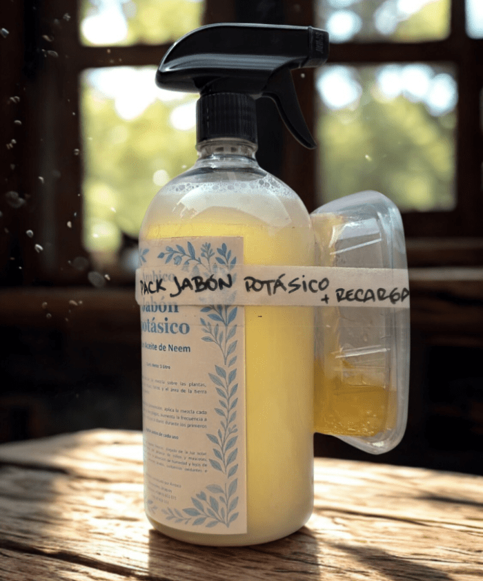 Kit de jabón potásico líquido + recarga de jabón cremoso