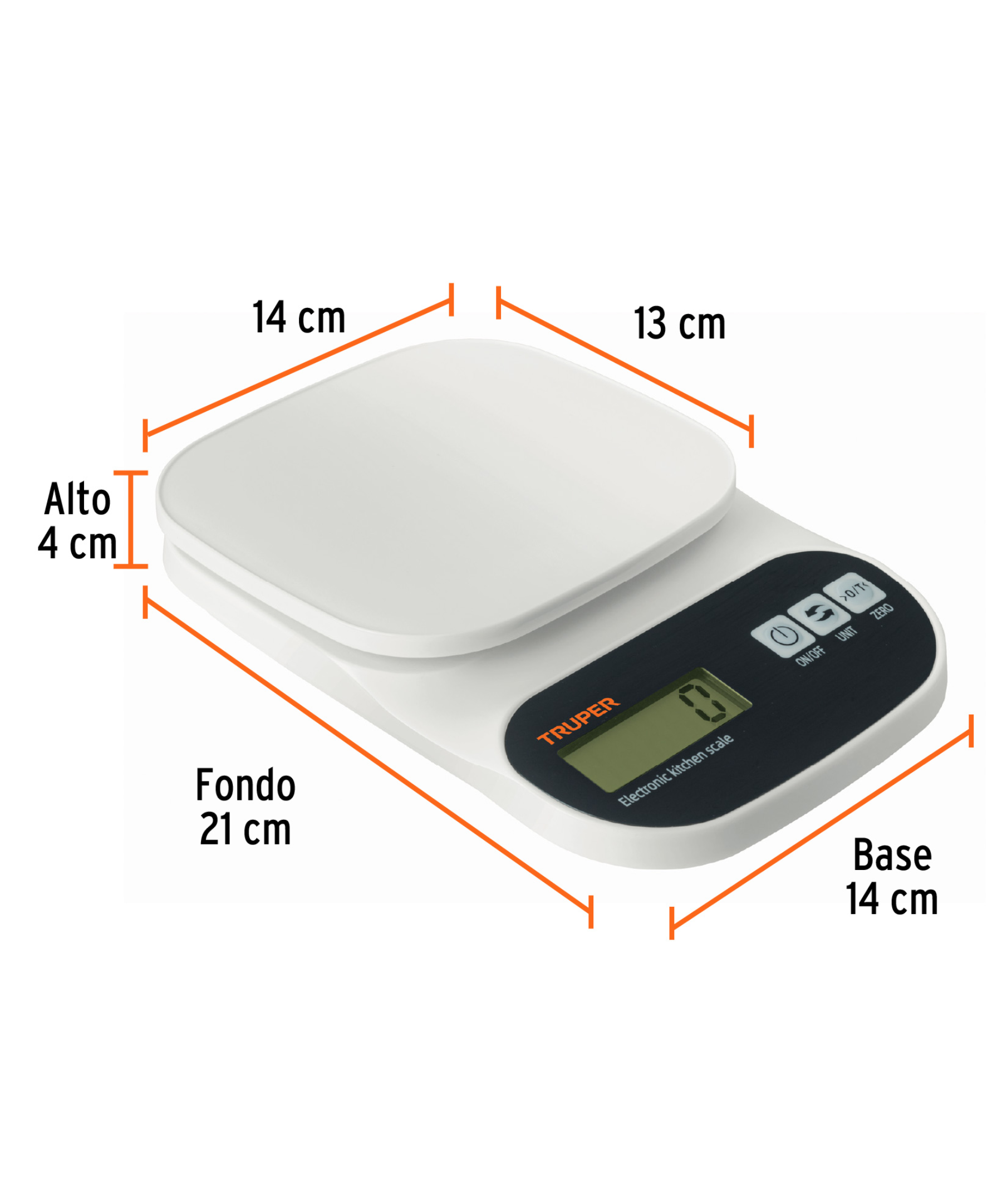 Balanza digital hasta 5 kg - Imagen 4