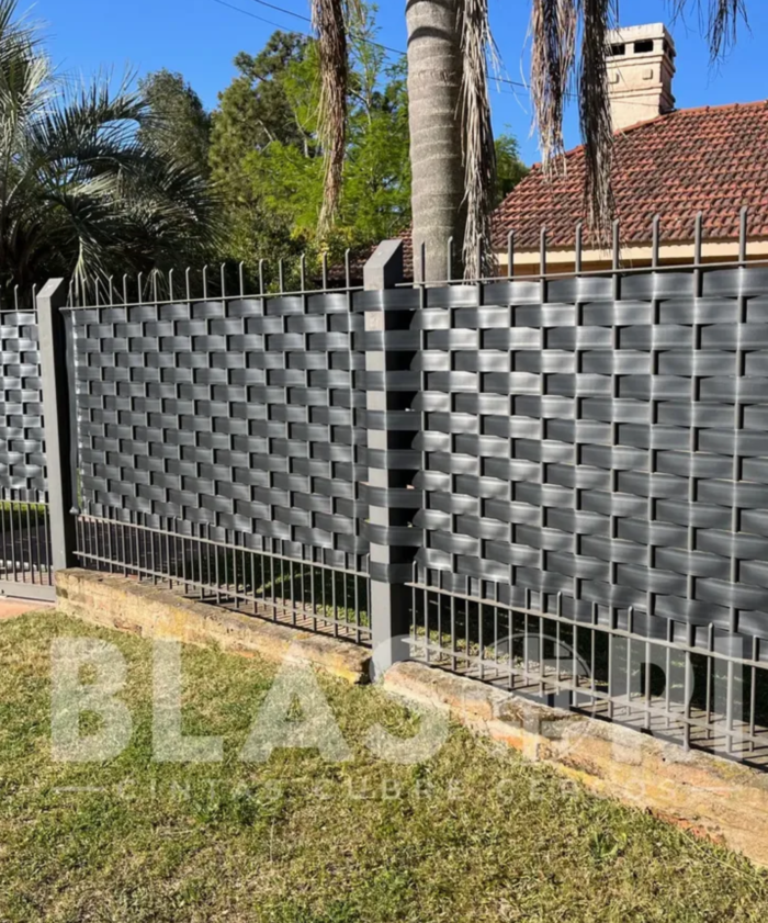 Cintas cubre rejas y cercos Blasori
